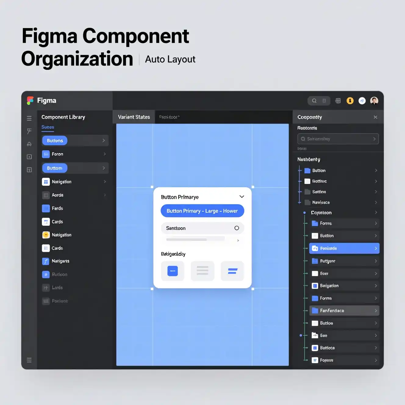 Figma Component Organisation